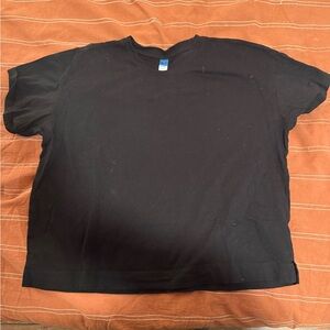 Old Navy Black Crew Neck Tee